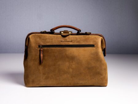 McFermoir Doctor's Bag A4 Wout 753016 Taupe with Ranger