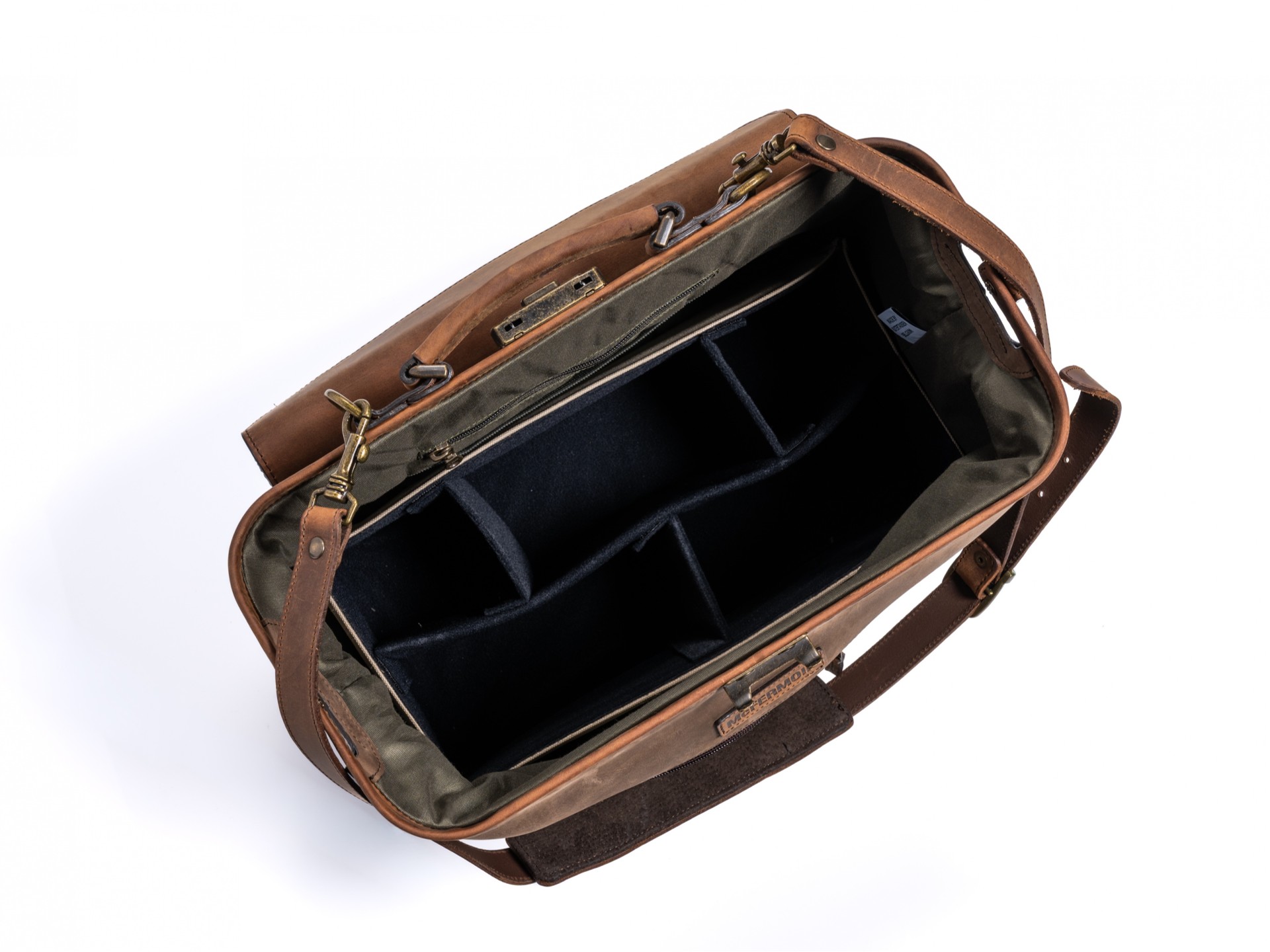 McFermoir Doctor's Bag A4 Wout 763016 Brown with Ranger - Image 10