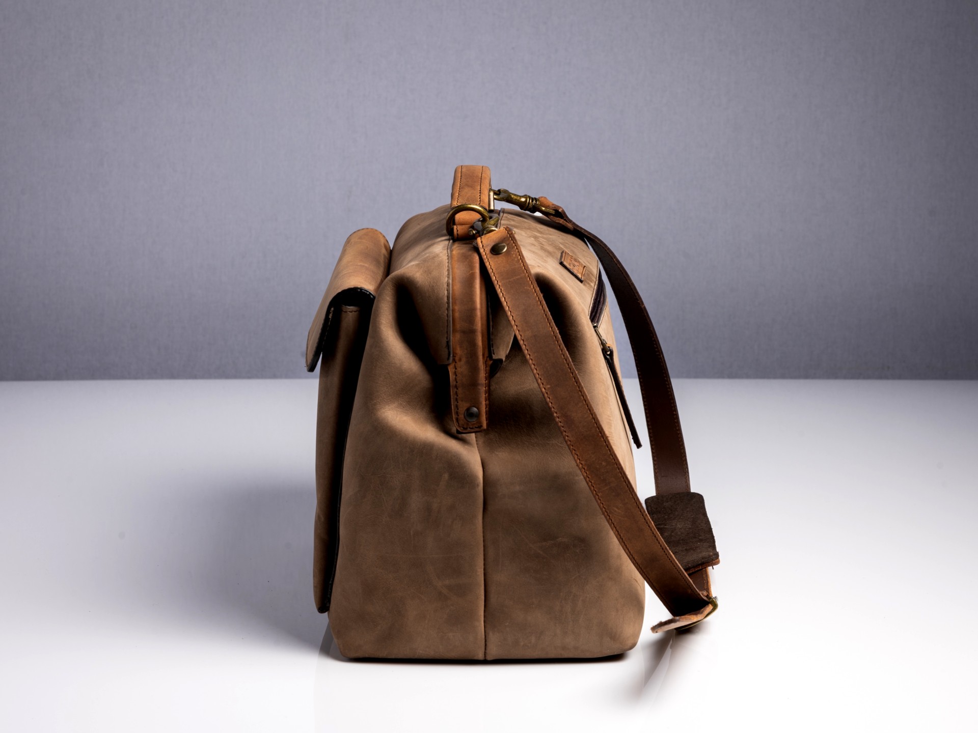 McFermoir Doctor's Bag A4 Wout 763016 Brown with Ranger - Image 6