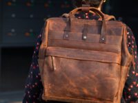 McFermoir house call backpack Zipper Brown