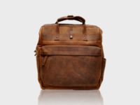 McFermoir house call backpack Zipper Brown