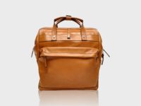 McFermoir house call backpack Zipper Cognac