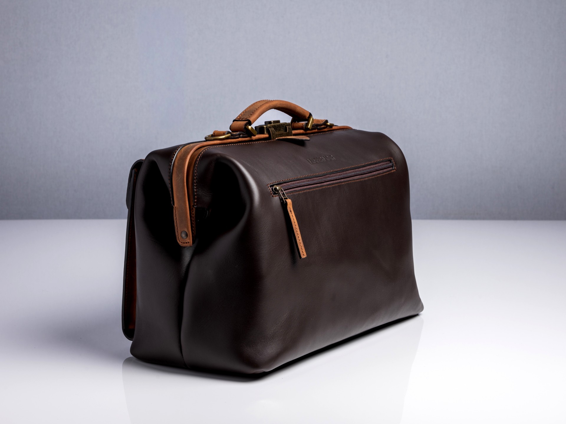 McFermoir Doctor's Bag A4 Wout 133014-73 Dark Brown with Ranger - Image 12