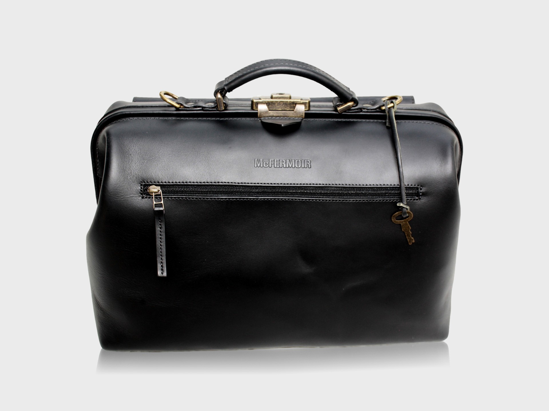 McFermoir Doctor's Bag A4 Wout 113014 Black - Image 13