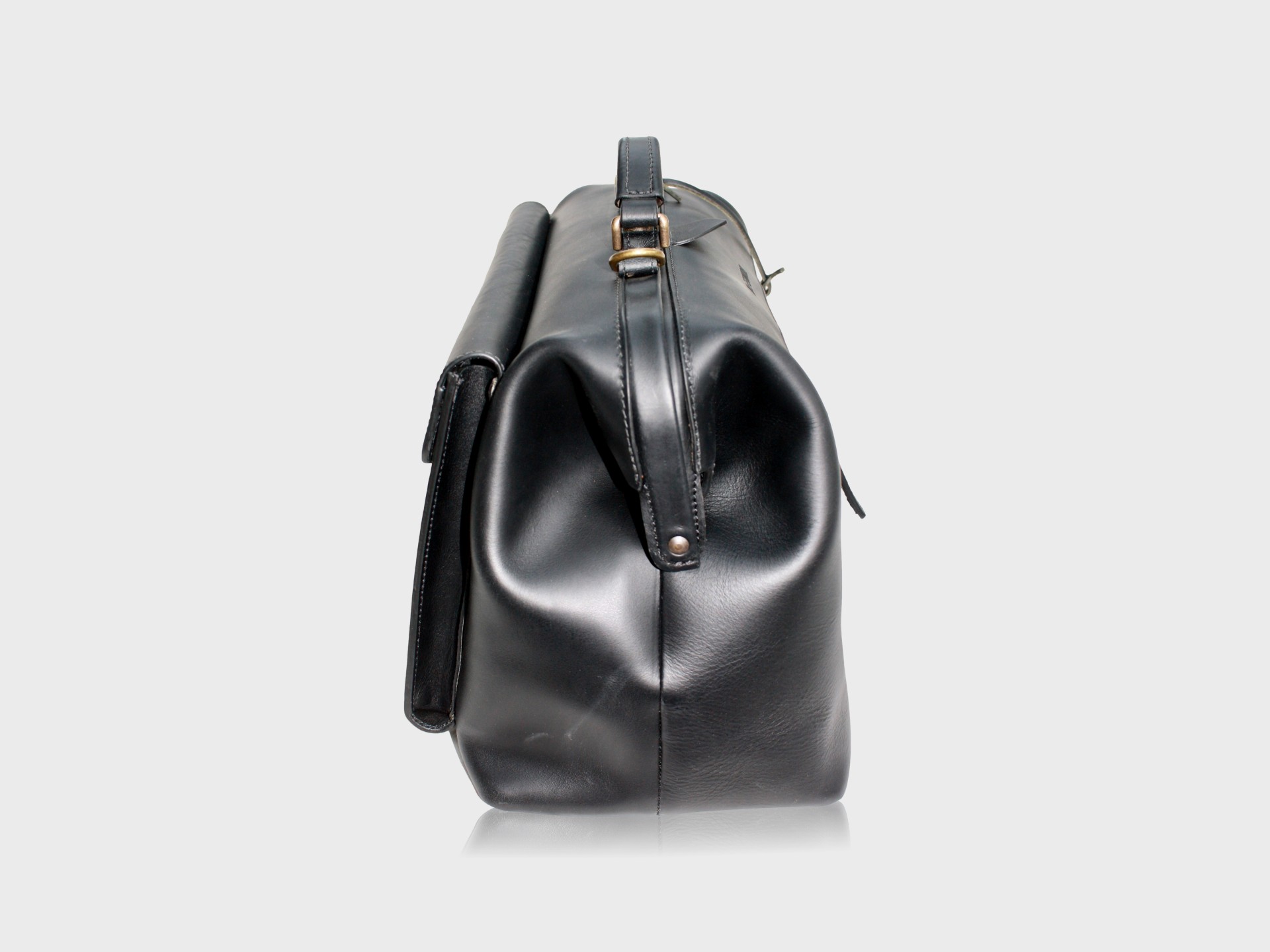 McFermoir Doctor's Bag A4 Wout 113014 Black - Image 12