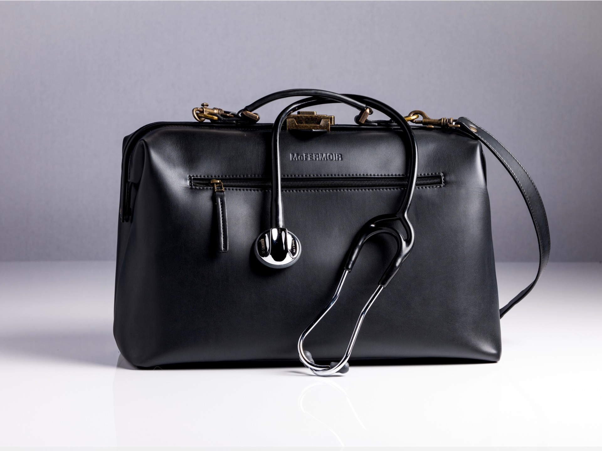 McFermoir Doctor's Bag A4 Wout 113014 Black