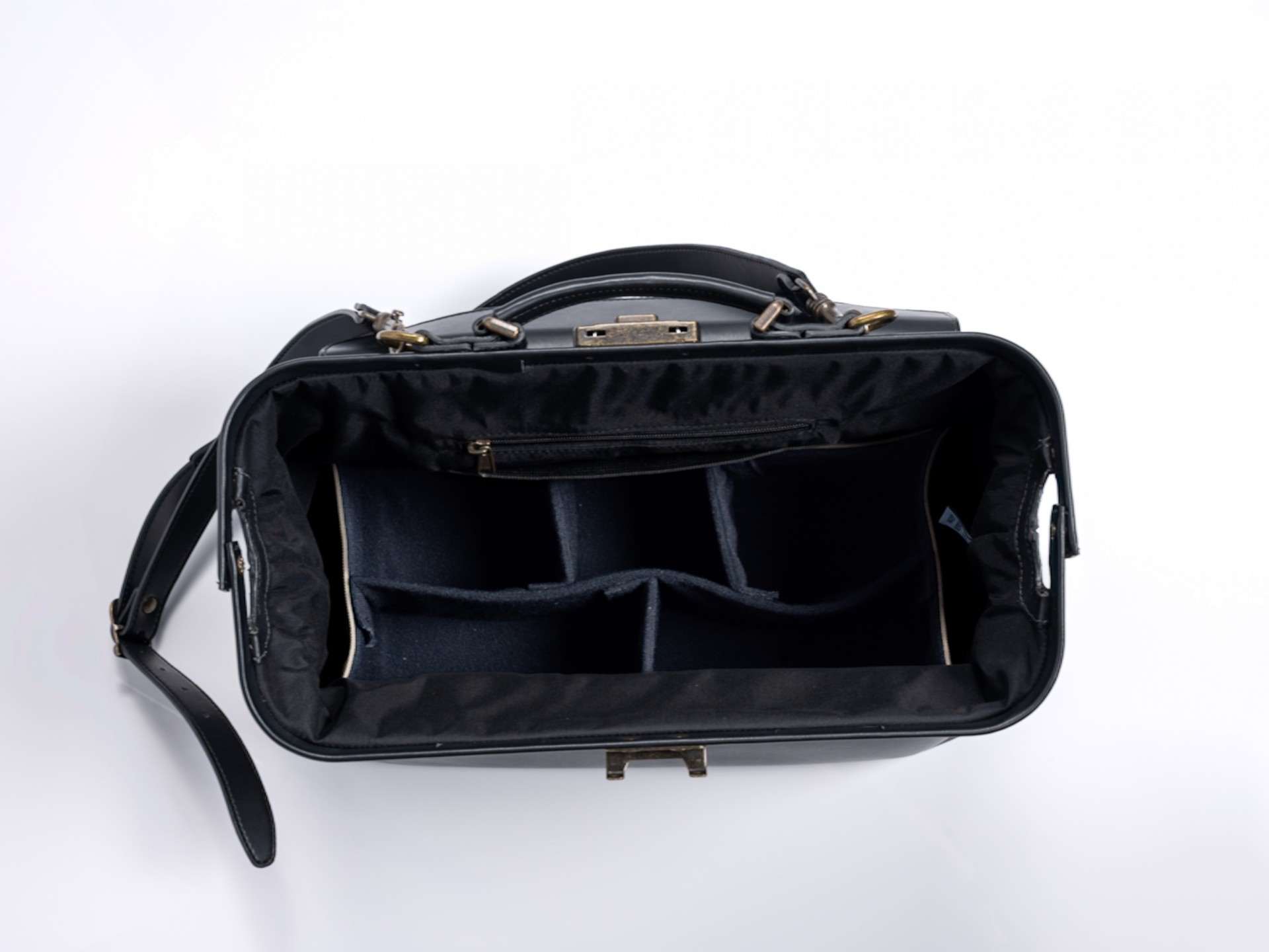 McFermoir Doctor's Bag A4 Wout 113014 Black - Image 6